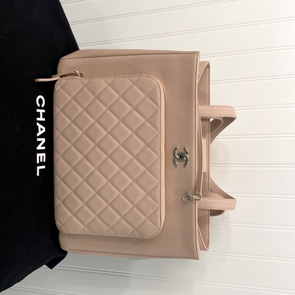 Chanel large shopping bag